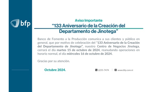 Aniversario Jinotega