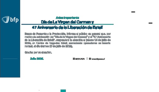 AVISO IMPORTANTE